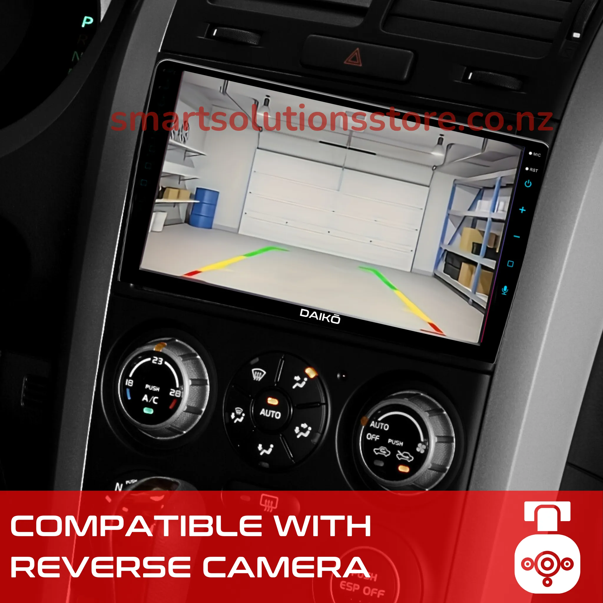 Daiko Multimedia Unit Wireless Carplay Android Auto For 2013 Mazda Premacy / Nissan Lafesta