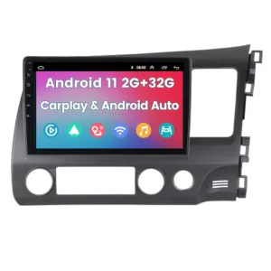 Daiko Multimedia Unit Wireless Carplay Android Auto For Honda Civic 2005-2012