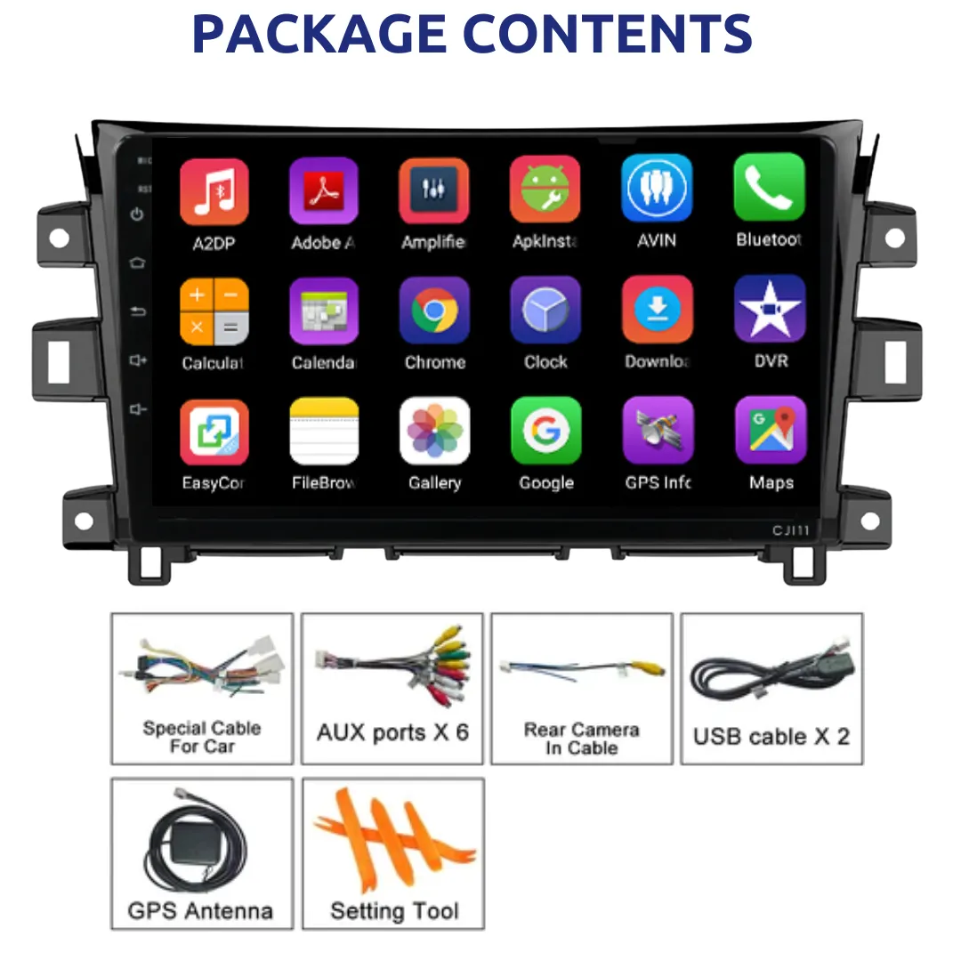 Daiko Multimedia Unit Wireless Carplay Android Auto For Nissan Navara 2015-2023