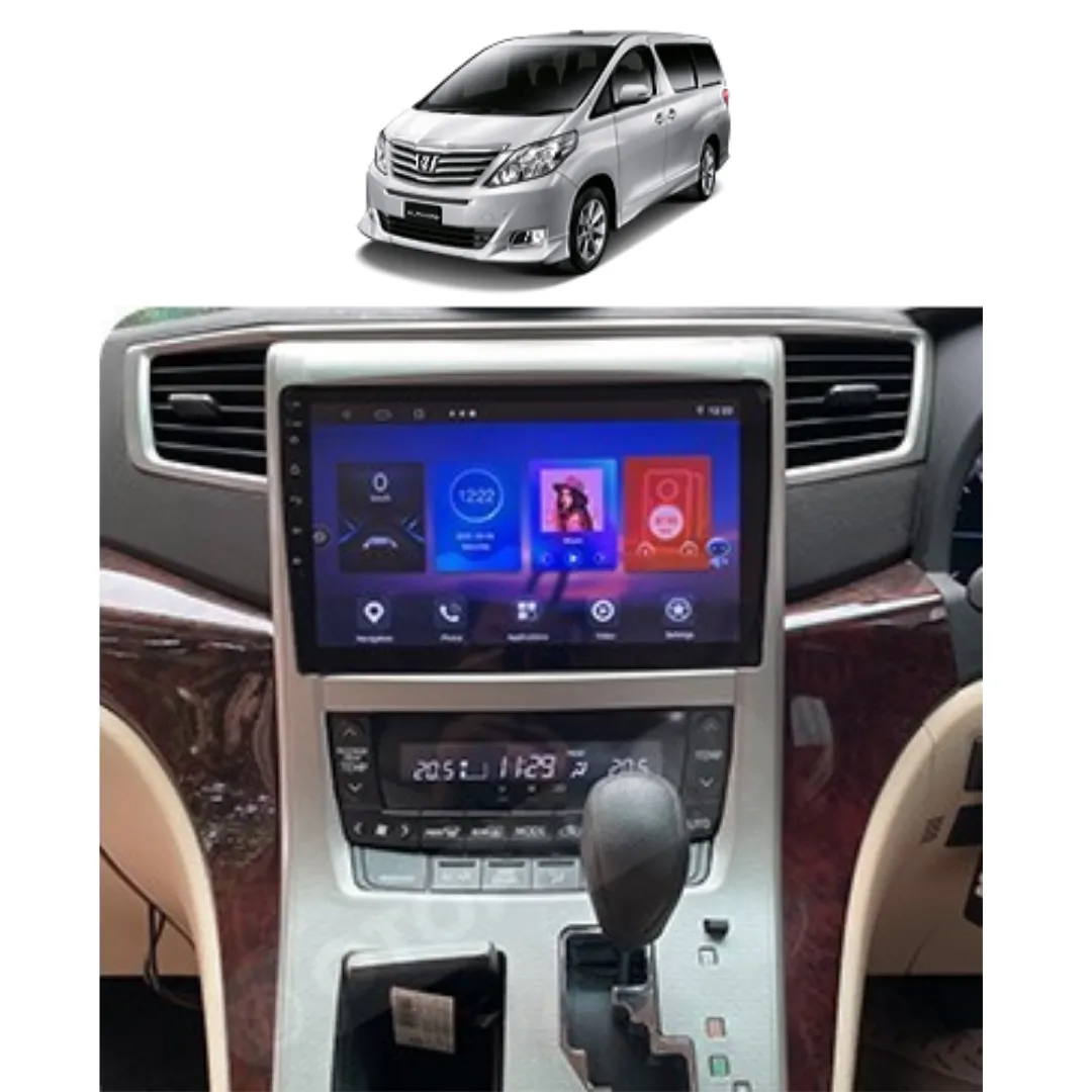 Daiko Multimedia Unit Wireless Carplay Android Auto For Toyota Alphard 2008-2015