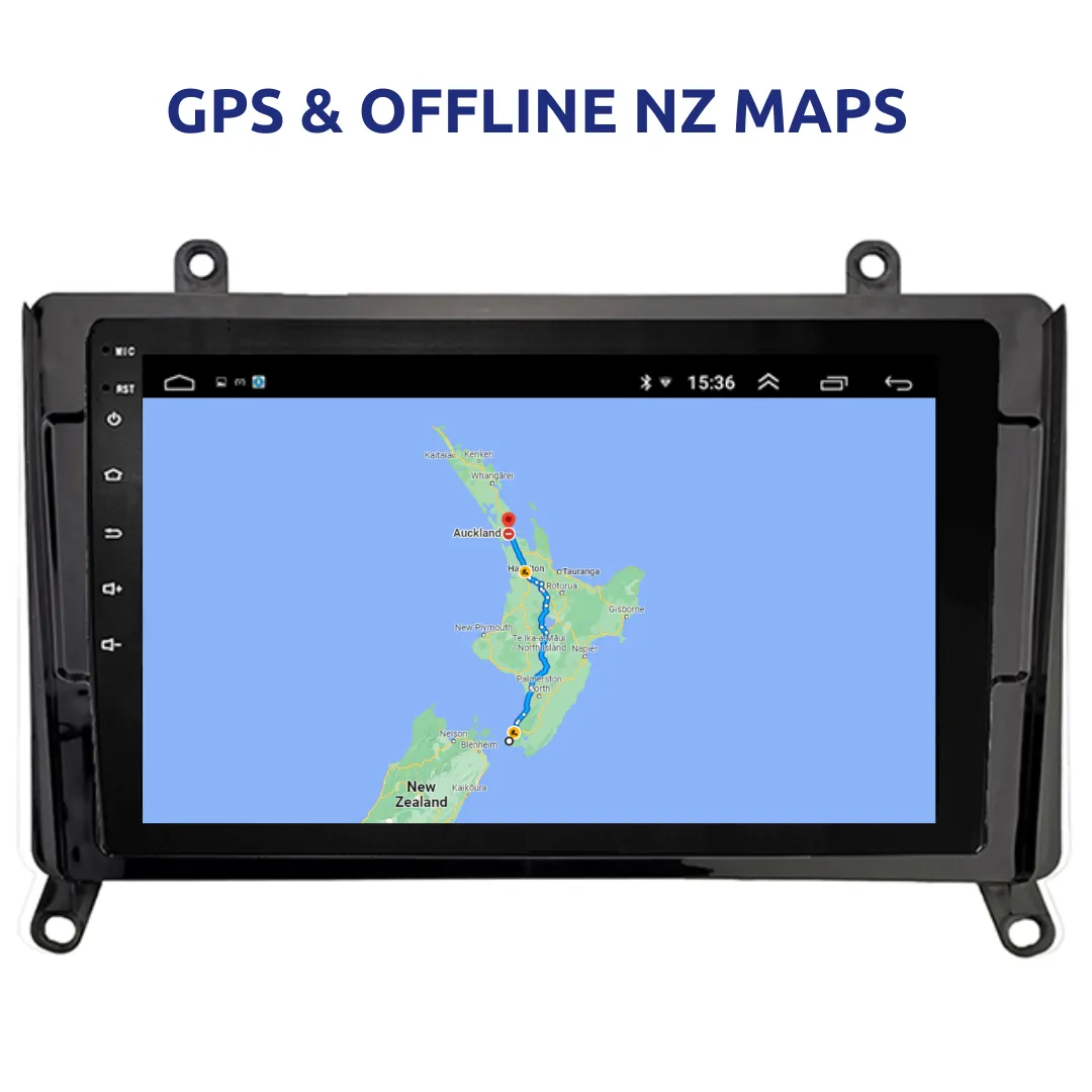 Daiko Multimedia Unit Wireless Carplay Android Auto For Toyota Hiace 2019-2023