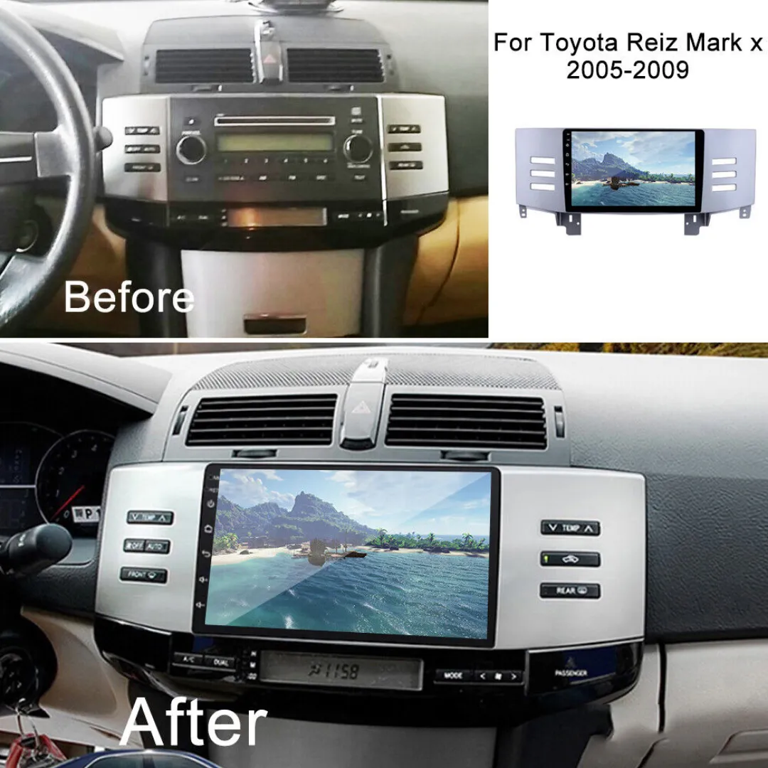 Daiko Multimedia Unit Wireless Carplay Android Auto For Toyota Mark X 2005-2009
