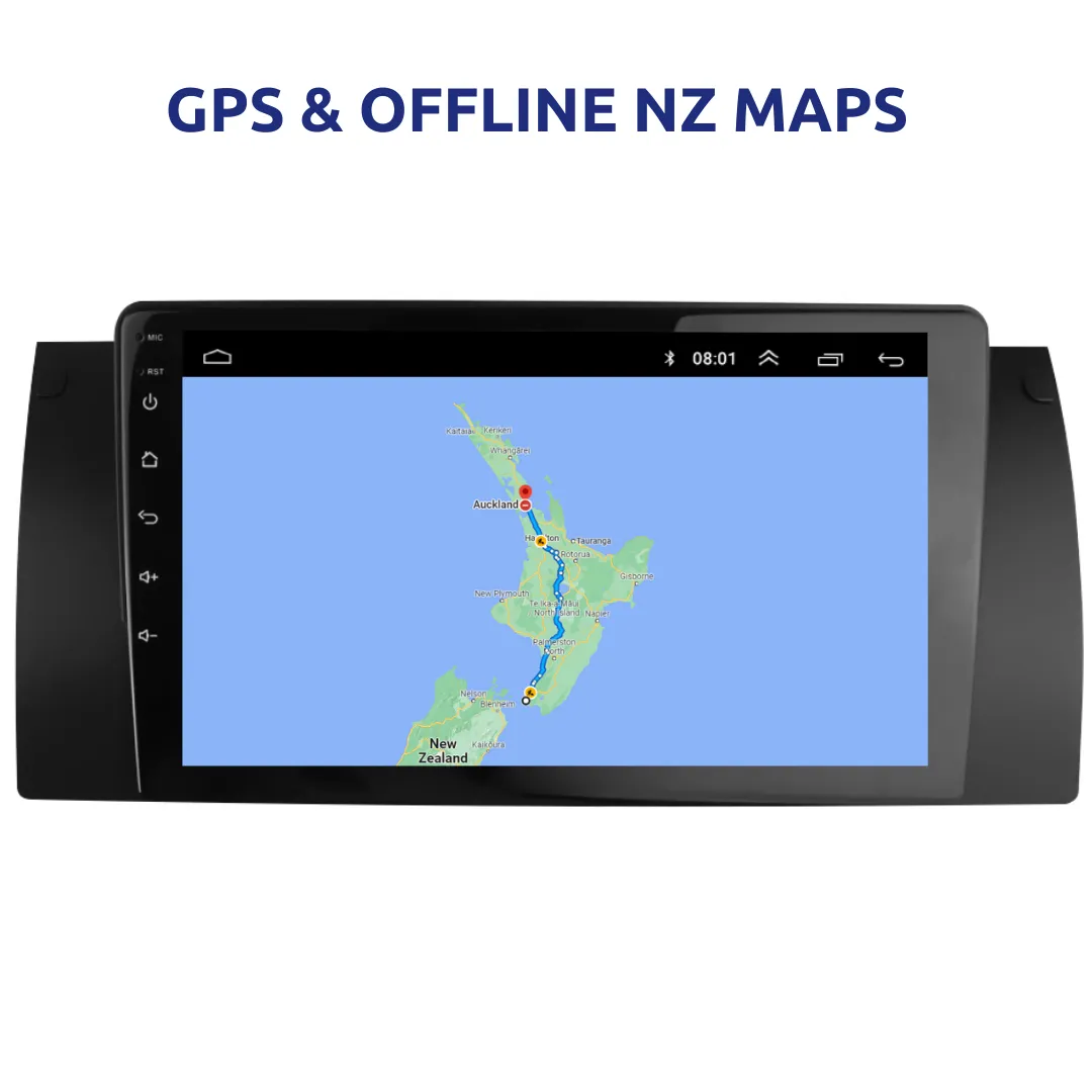 Daiko X Car Stereo Wireless Carplay Android Auto For BMW 5-Series E39 1995-2003