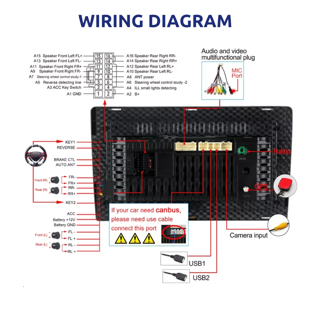 Daiko X Car Stereo Wireless Carplay Android Auto For Volvo S40 C30 C70 2004-2012