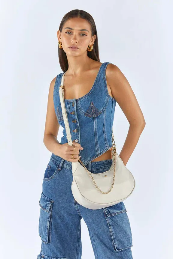 Dani Scoop Cross body Bisque / Gold