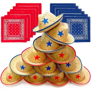 Darth Straw Cowboy Hat for Kids - Makes Great Birthday Party Hats for Boys and Girls Brown PP-COWBOY-BNDA