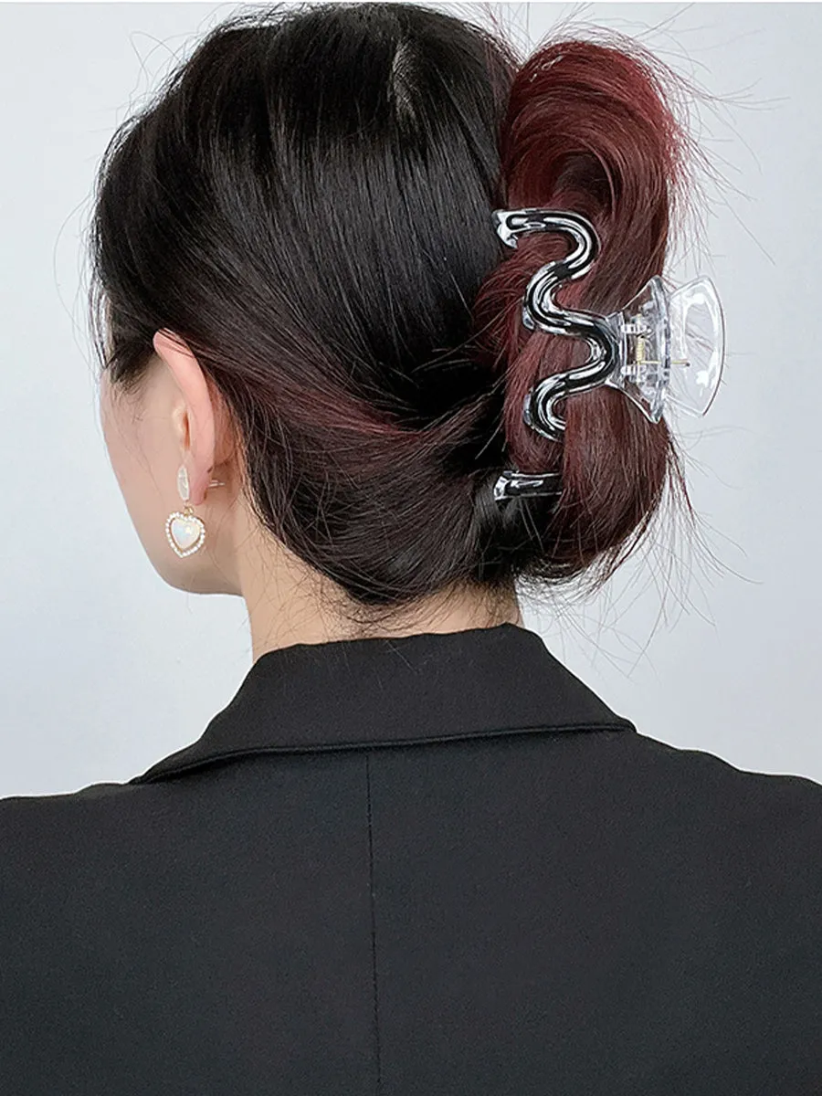 Elegant Plastic Hair Clips