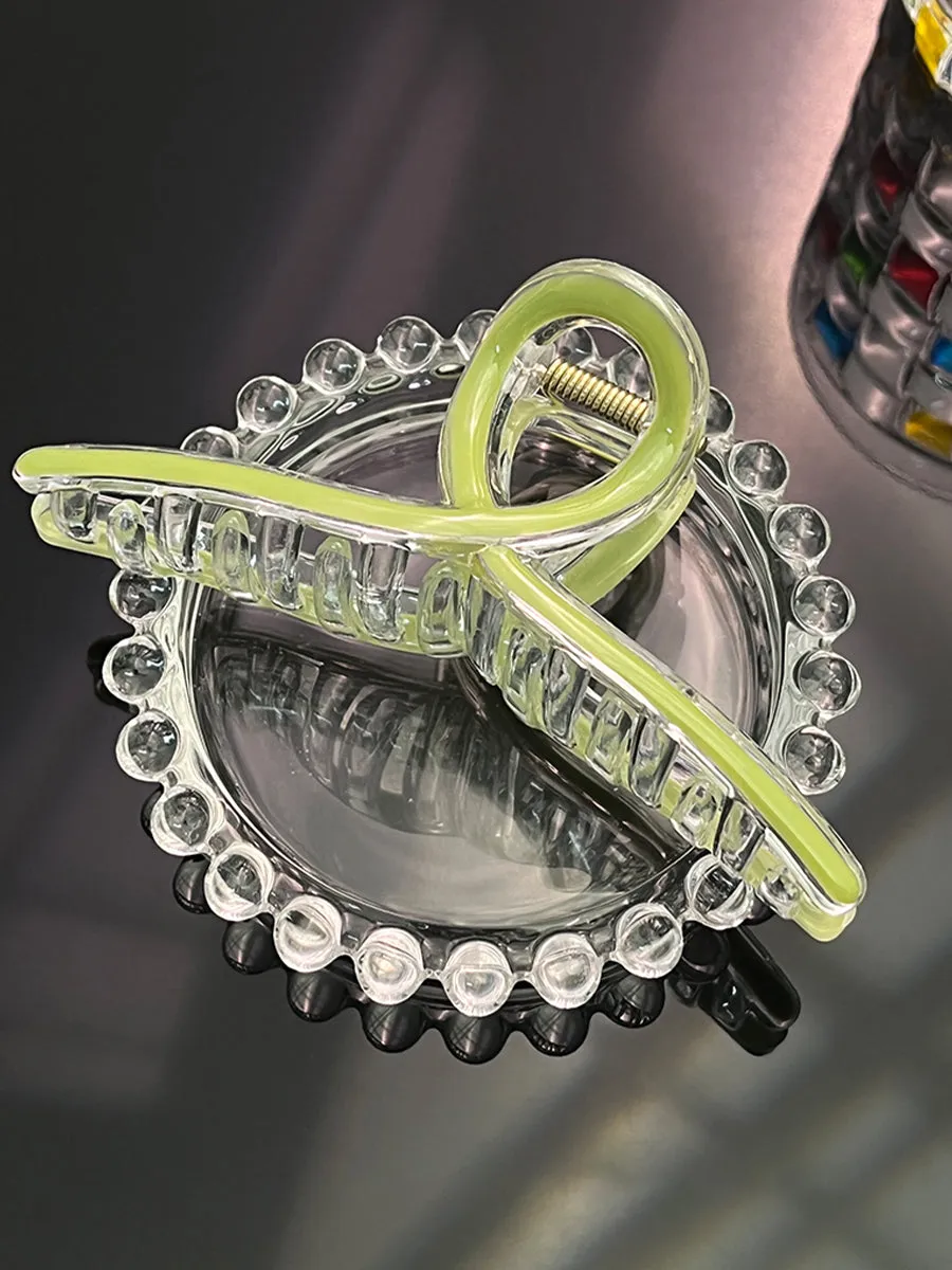 Elegant Plastic Hair Clips