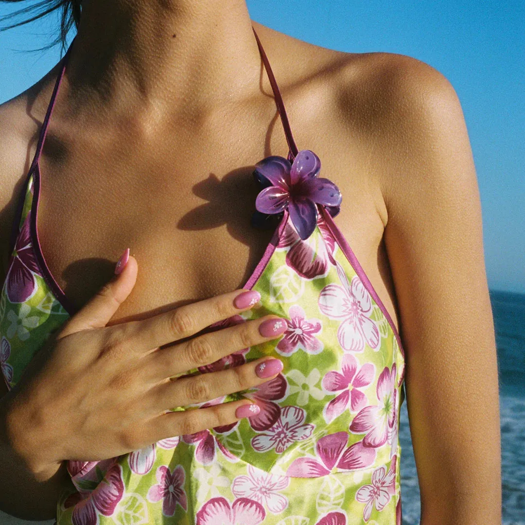 Emi Jay Midi Super Bloom Clip in Grape Soda