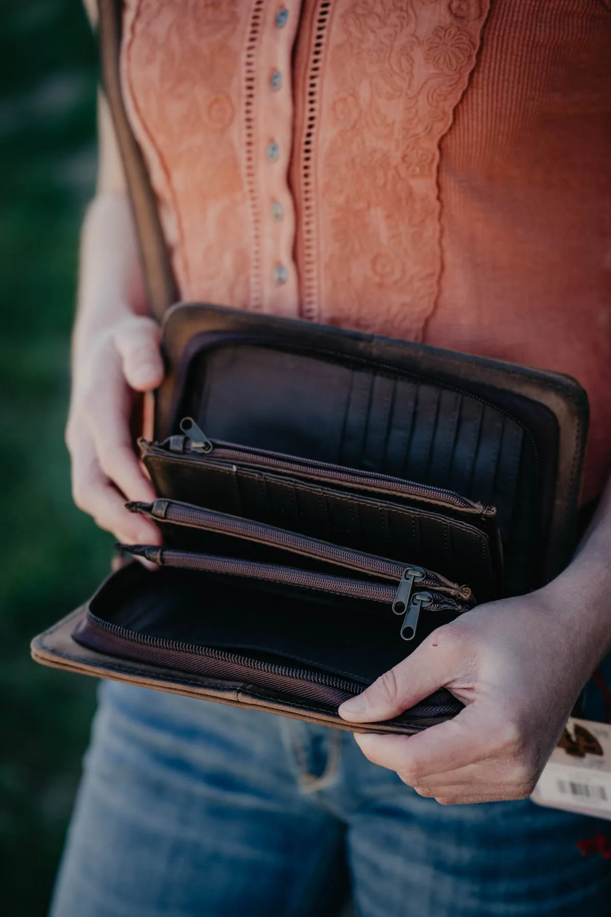 'Evie' Baroness Organizer Crossbody Wallet by STS Ranchwear