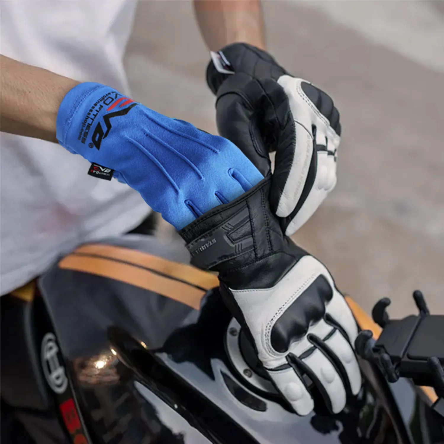EVO Winter Blue Thermal Inner Gloves