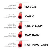 Fat Paw 9.5mm
