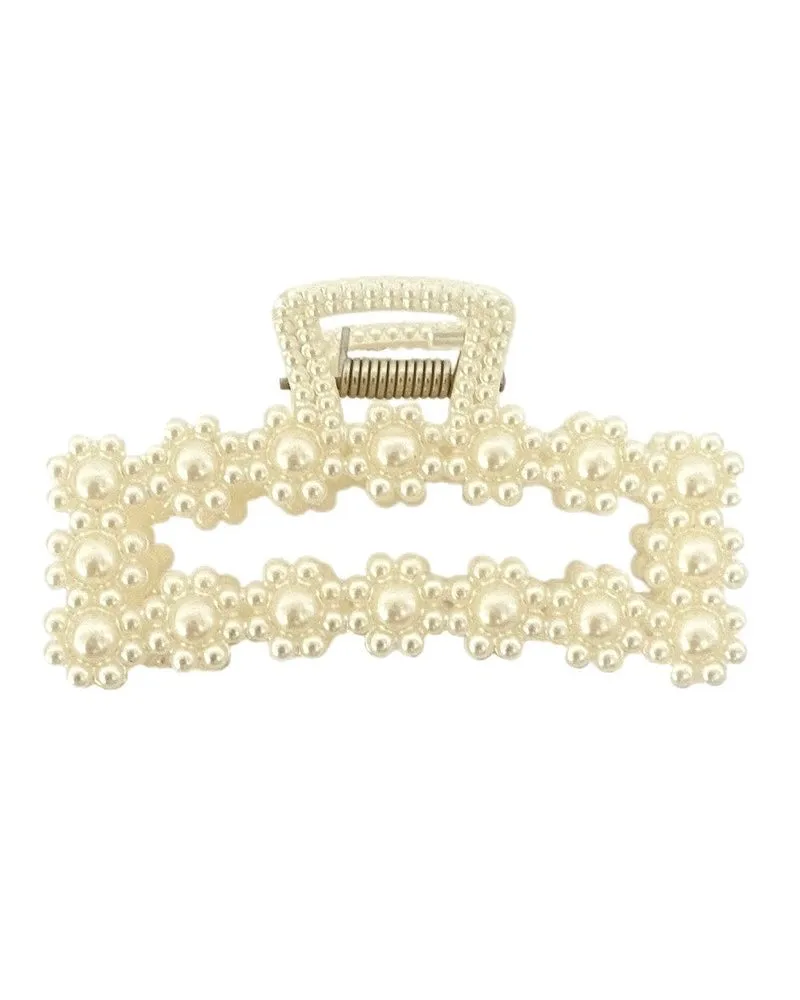 Faux Pearl Hair Claw