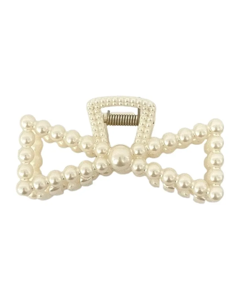 Faux Pearl Hair Claw