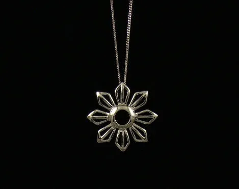 FILI SUN NECKLACE AND PENDANT