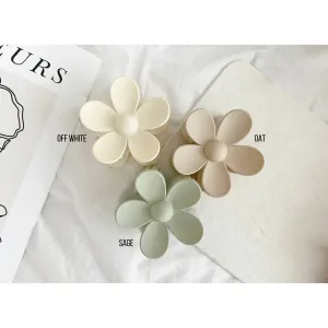 Flower 3-Inch Hair Clips - AVA