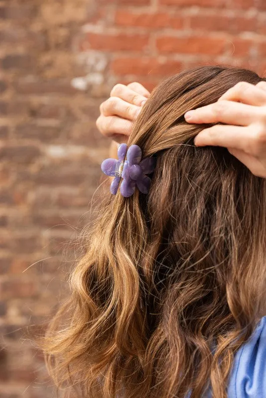 Flower Power Hair Claw - Lavender Haze
