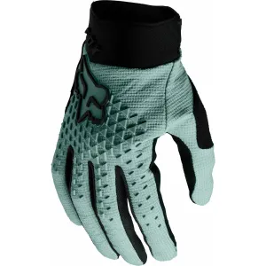 Fox Defend Full Finger Womens Cycling Gloves - Green