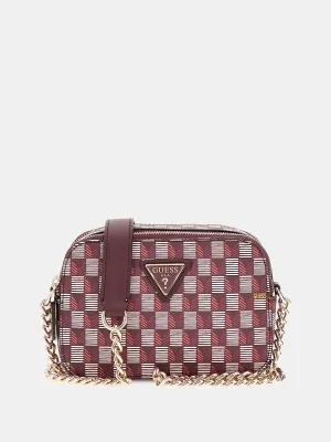 G Wave Geometric-Print Mini Crossbody