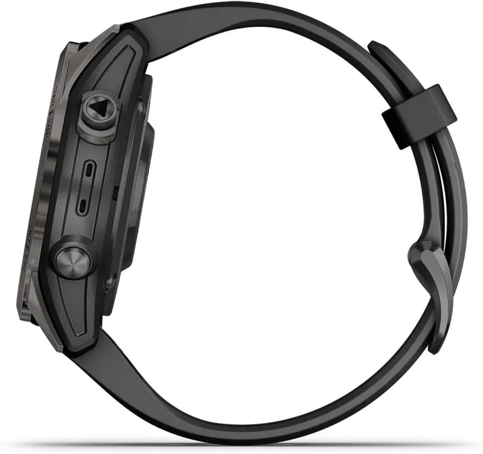 Garmin Fenix 7S Pro Sapphire Solar Multi Sport Smartwatch (Carbon Gray - 42MM)
