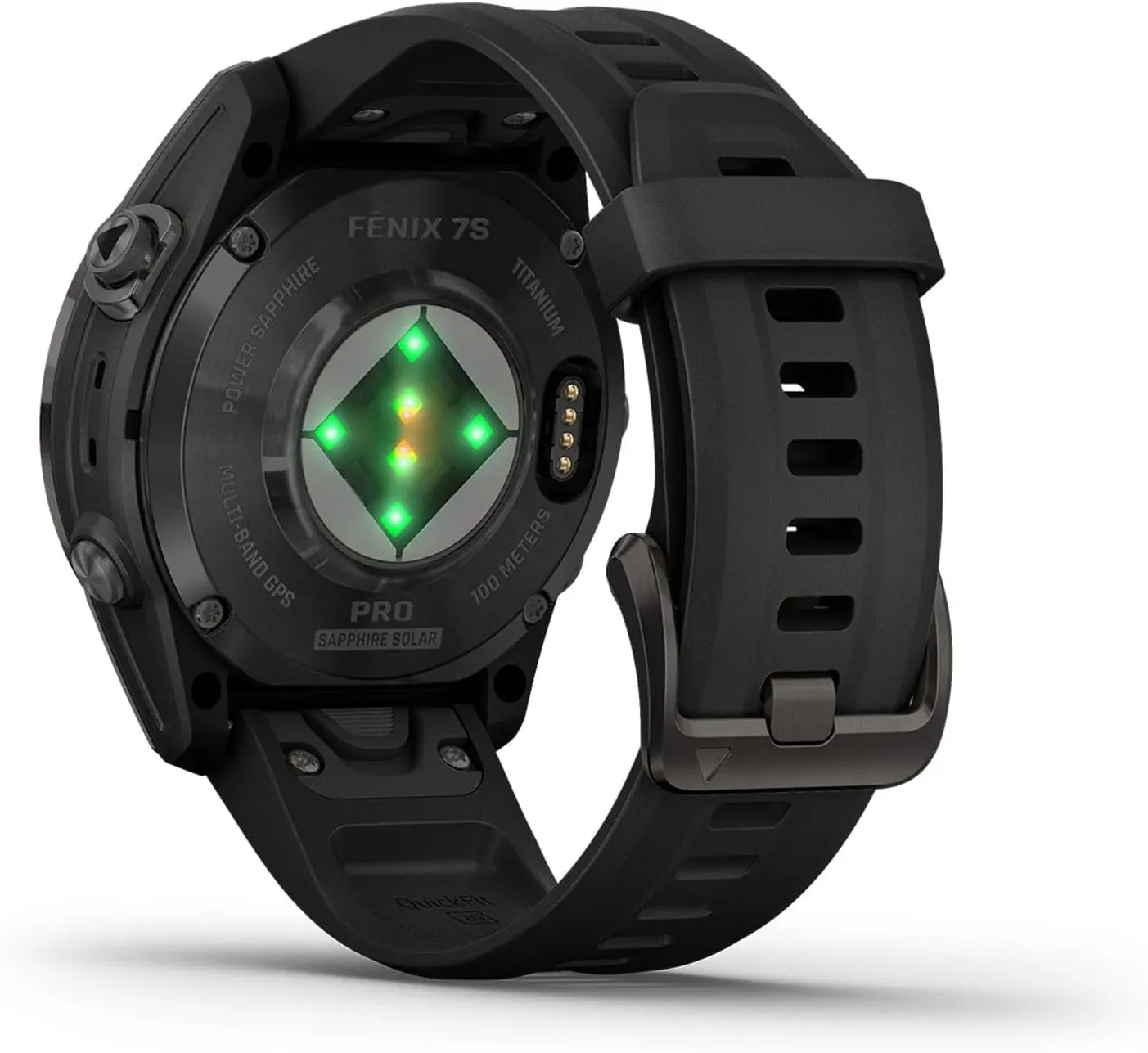 Garmin Fenix 7S Pro Sapphire Solar Multi Sport Smartwatch (Carbon Gray - 42MM)