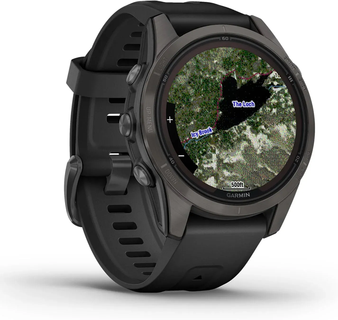 Garmin Fenix 7S Pro Sapphire Solar Multi Sport Smartwatch (Carbon Gray - 42MM)