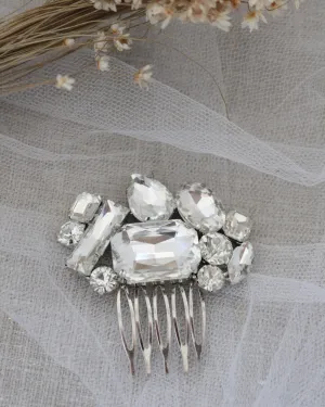Gems Cluster Mini Hair Comb
