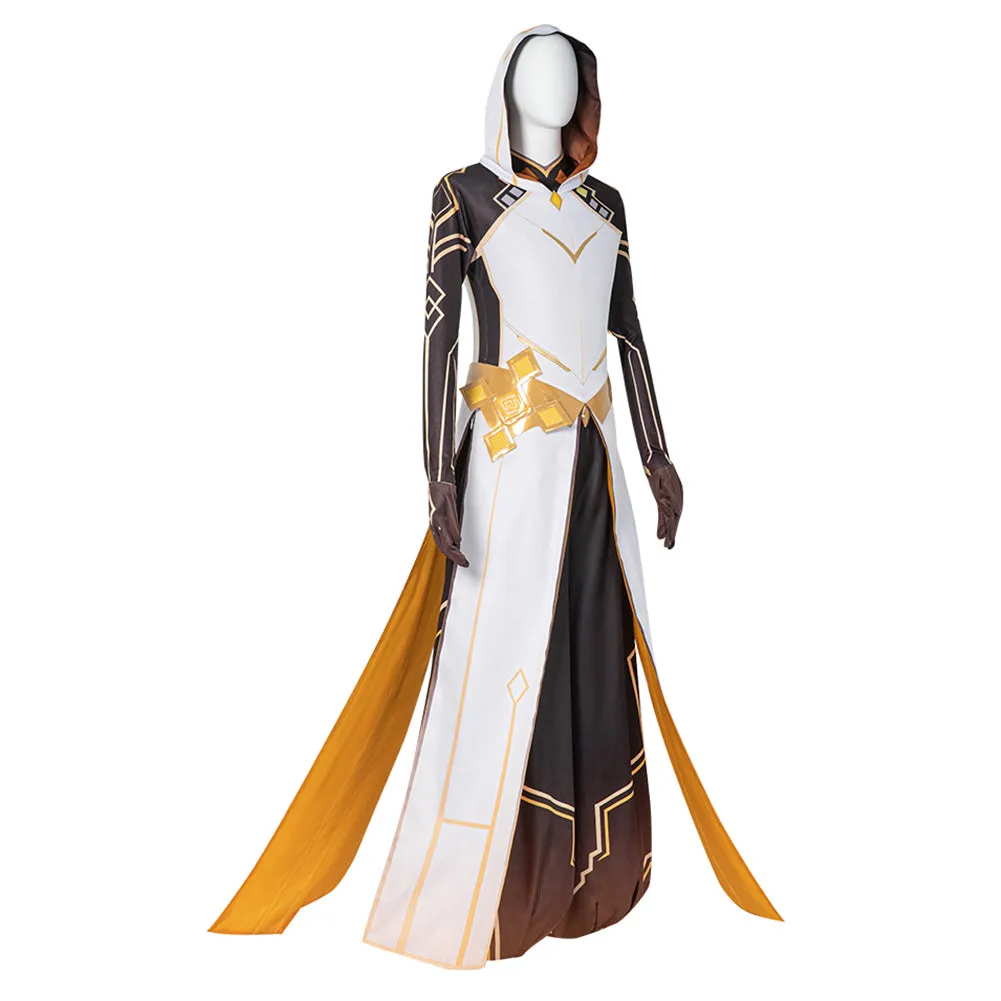 Genshin Impact Zhong Li Morax Outfits Cosplay Costume Halloween Carnival Suit