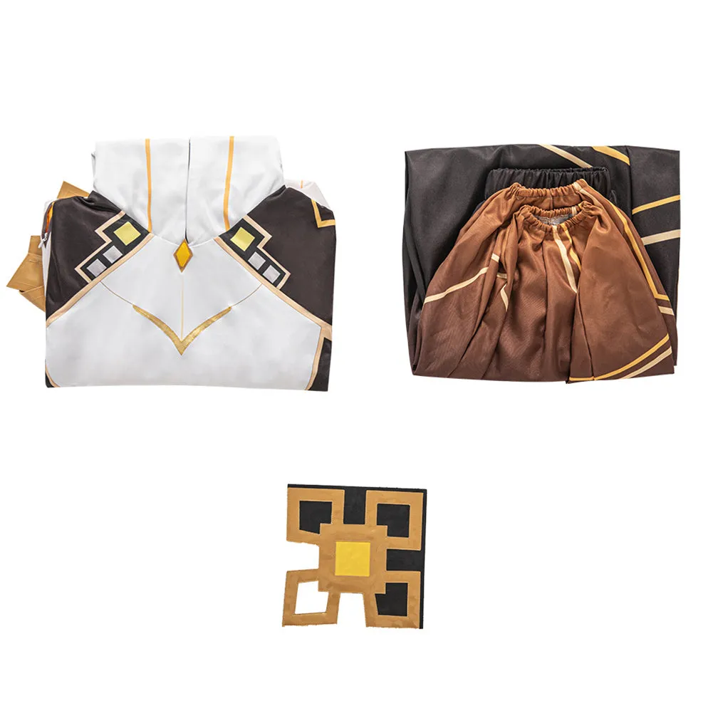 Genshin Impact Zhong Li Morax Outfits Cosplay Costume Halloween Carnival Suit