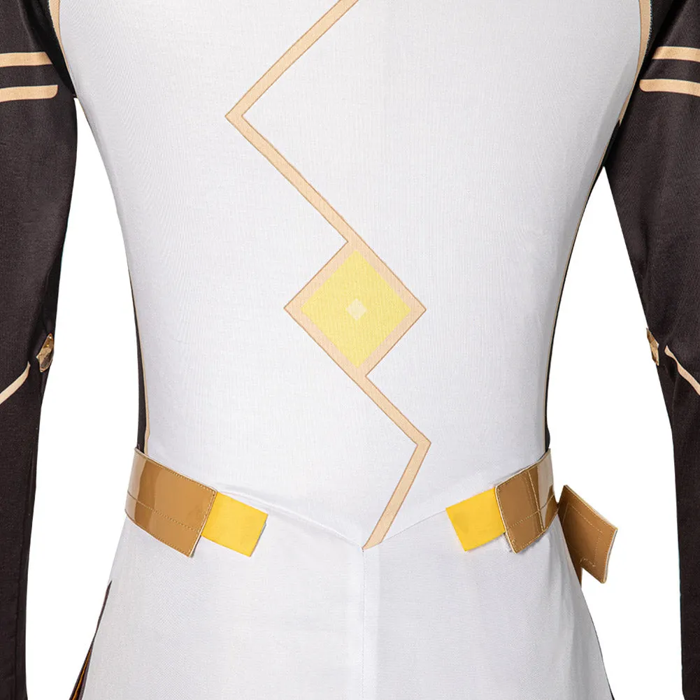 Genshin Impact Zhong Li Morax Outfits Cosplay Costume Halloween Carnival Suit