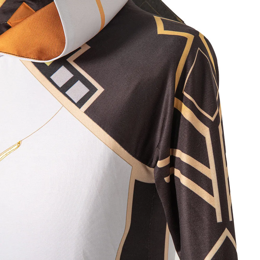 Genshin Impact Zhong Li Morax Outfits Cosplay Costume Halloween Carnival Suit