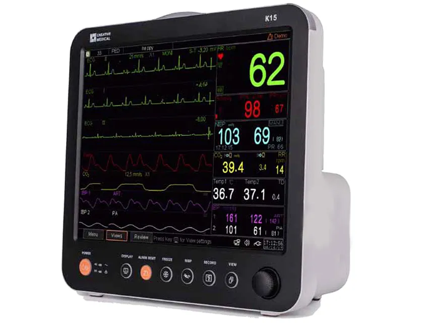 GIMA K15 TOUCHSCREEN 2 IBP   EtCO2 config. MULTIPARAMETER MONITOR