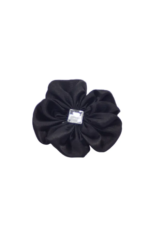 Glitter Pie Satin Flower Pony