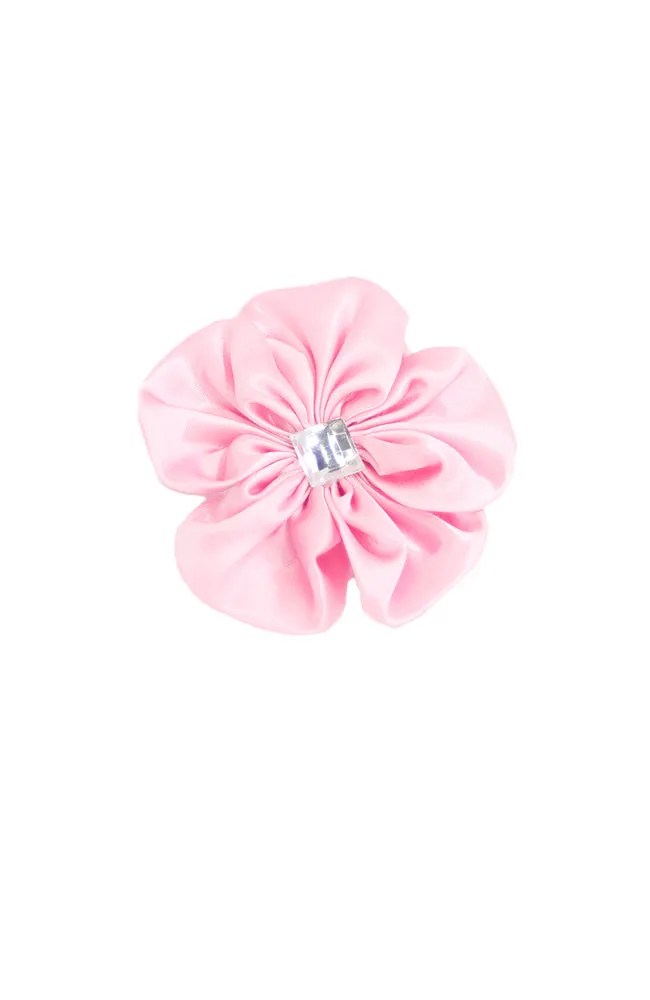 Glitter Pie Satin Flower Pony