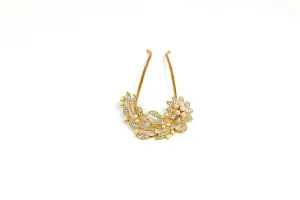 Gold Floral Hair Pin