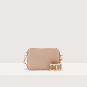 Grained Leather Crossbody Bag Tebe Small