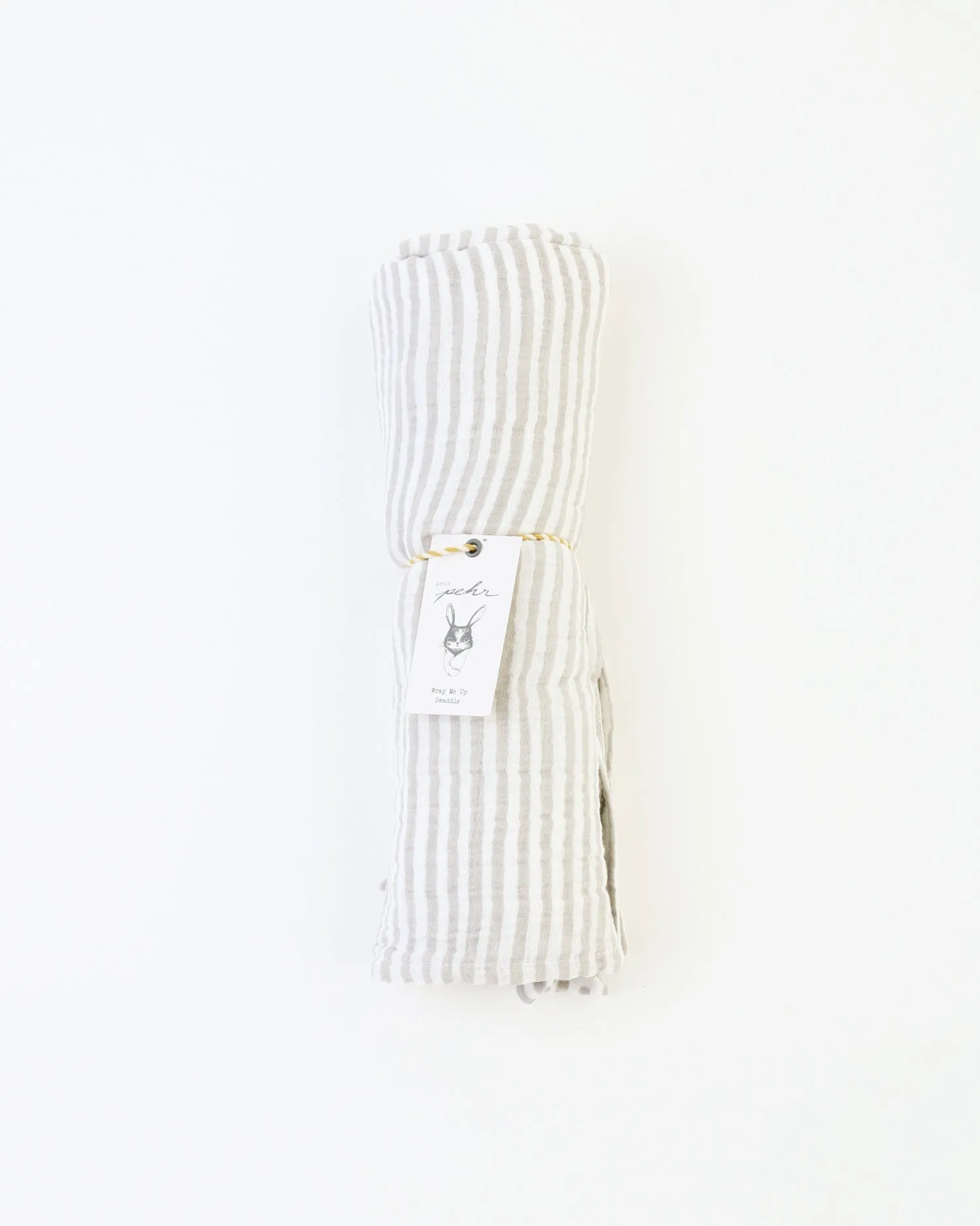 Grey Stripe Swaddle
