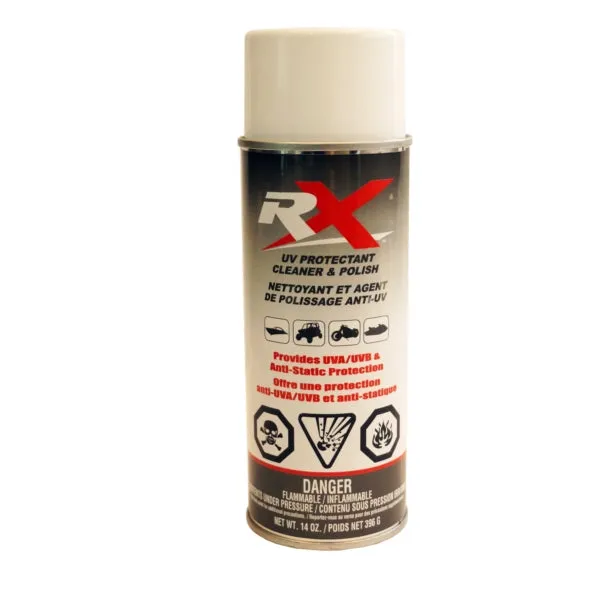 HARDLINE PRODUCTS RX UV Protectant Cleaner & Polish 14 oz Part# Rx (c