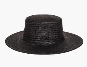 Headster -  Take Cover Straw Hat | Black