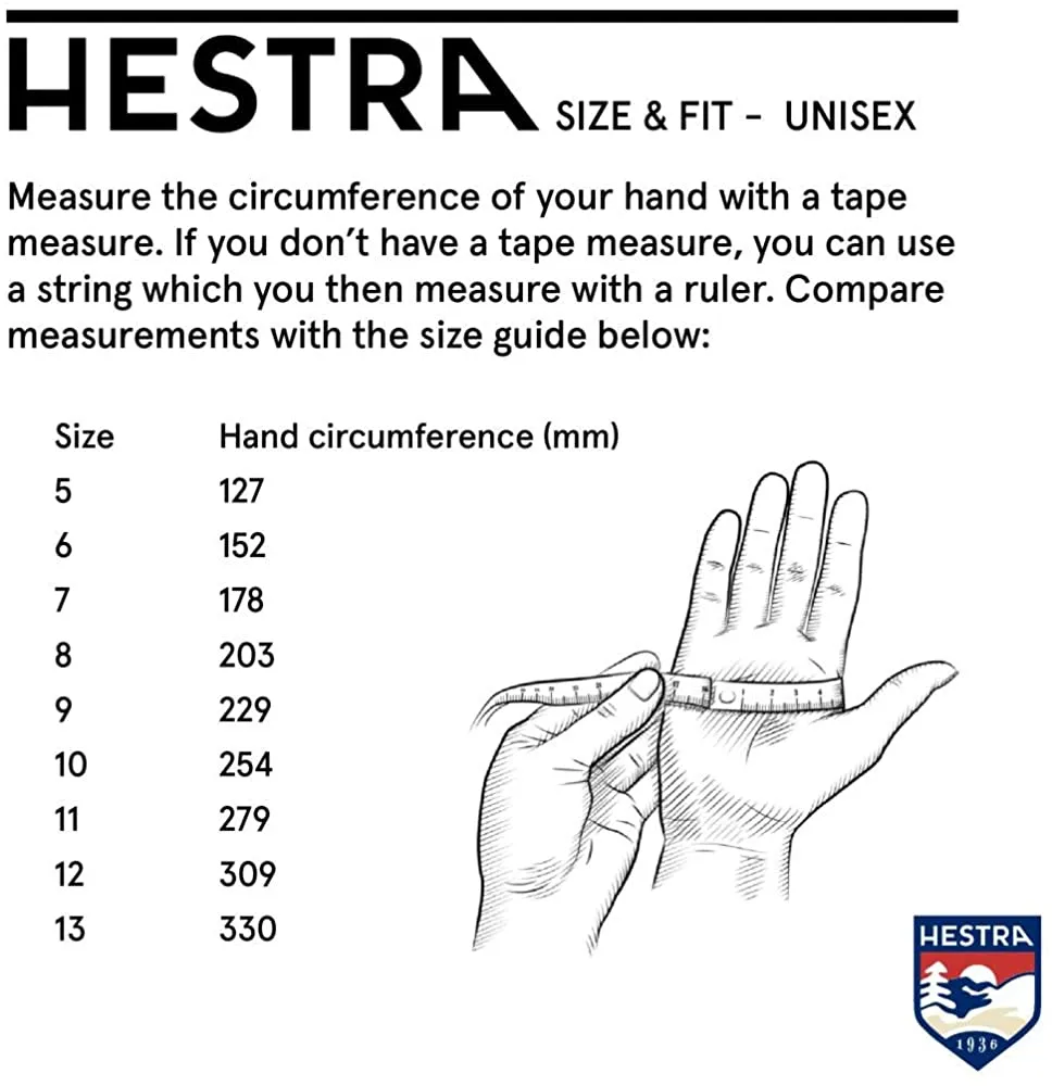 Hestra Merino Touch Point 5-Finger Liner Unisex