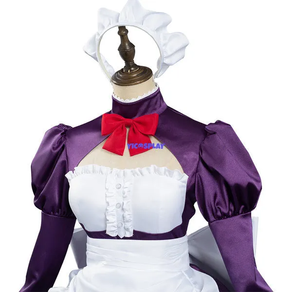 High Rise Invasion Maid Cosplay Costume Dress Outfits