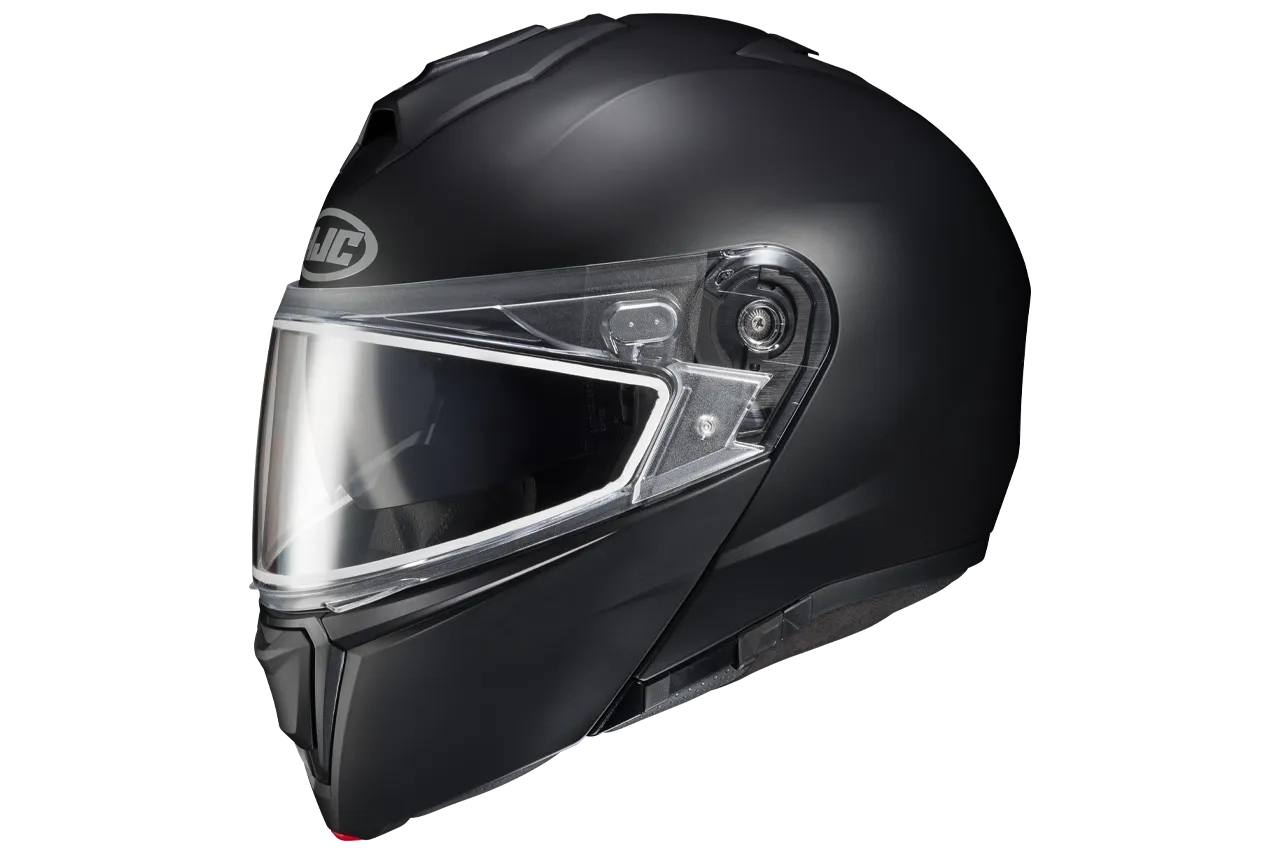 HJC i90 Modular Winter Helmet Double Lens - Semi-Flat Black