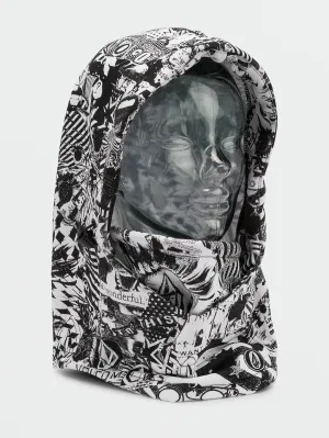 Hydro Fleece Hood Thingy - Black White