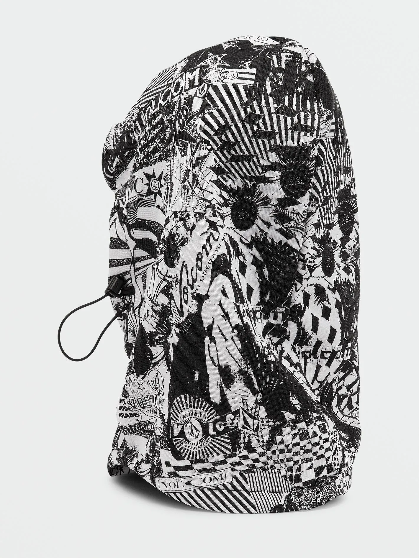 Hydro Fleece Hood Thingy - Black White