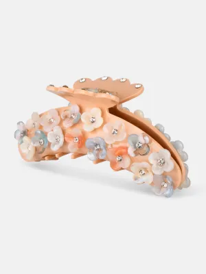 I Can Buy Myself Flowers Hairgrip - Beige