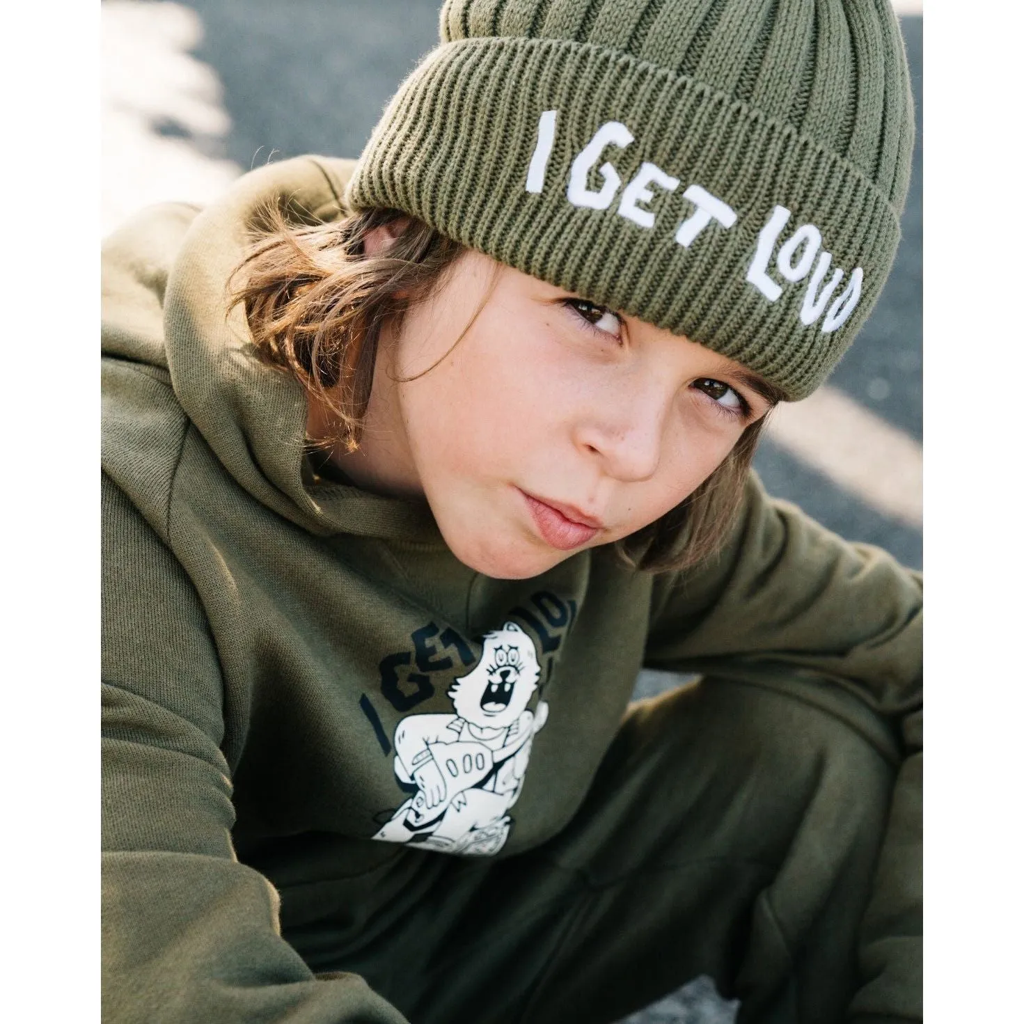 I Get Loud Pom Pom Beanie