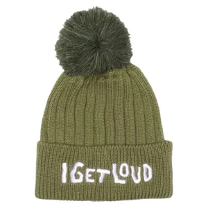 I Get Loud Pom Pom Beanie