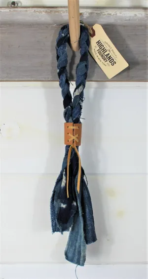 Indigo Mud Cloth Neckerchief