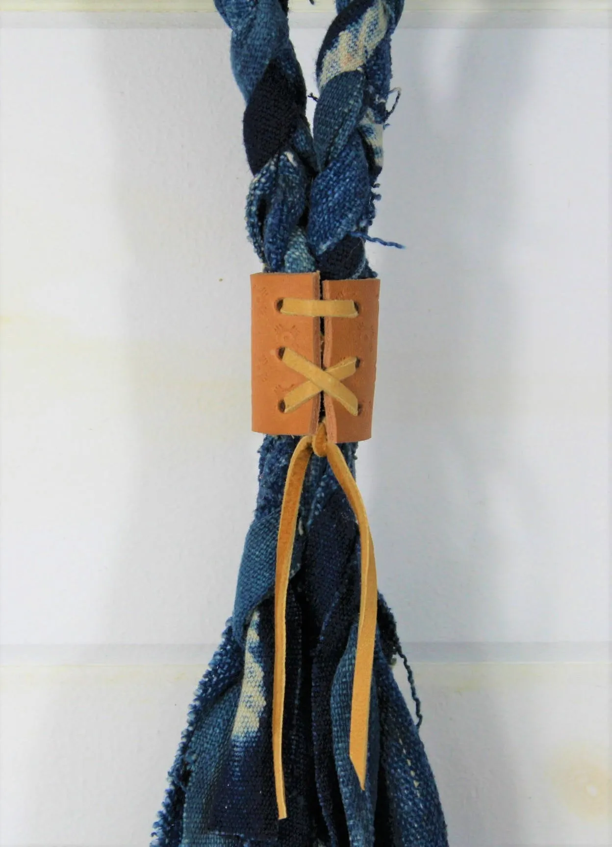 Indigo Mud Cloth Neckerchief