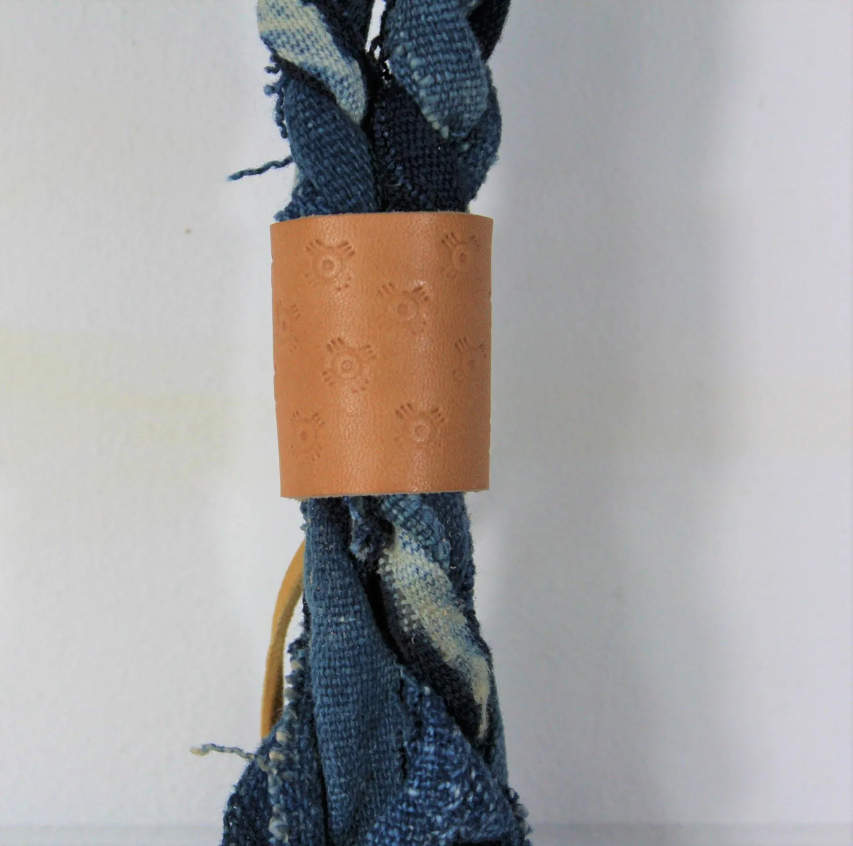 Indigo Mud Cloth Neckerchief